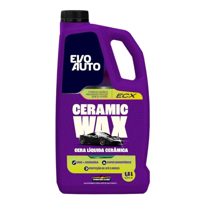 Ceramic Wax Ecx Cera Liquida Cerâmica 1,5 L Evo Auto
