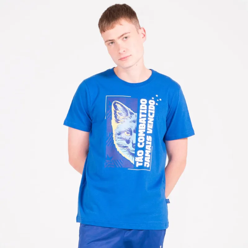 Camiseta Cruzeiro Oficial Tão Combatido Jamais Vencido - CRUZEIRO