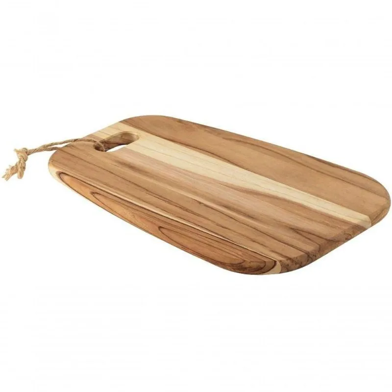 Tábua Tramontina Para Queijos E Frios Provence Em Madeira Teca Fsc 40x28cm