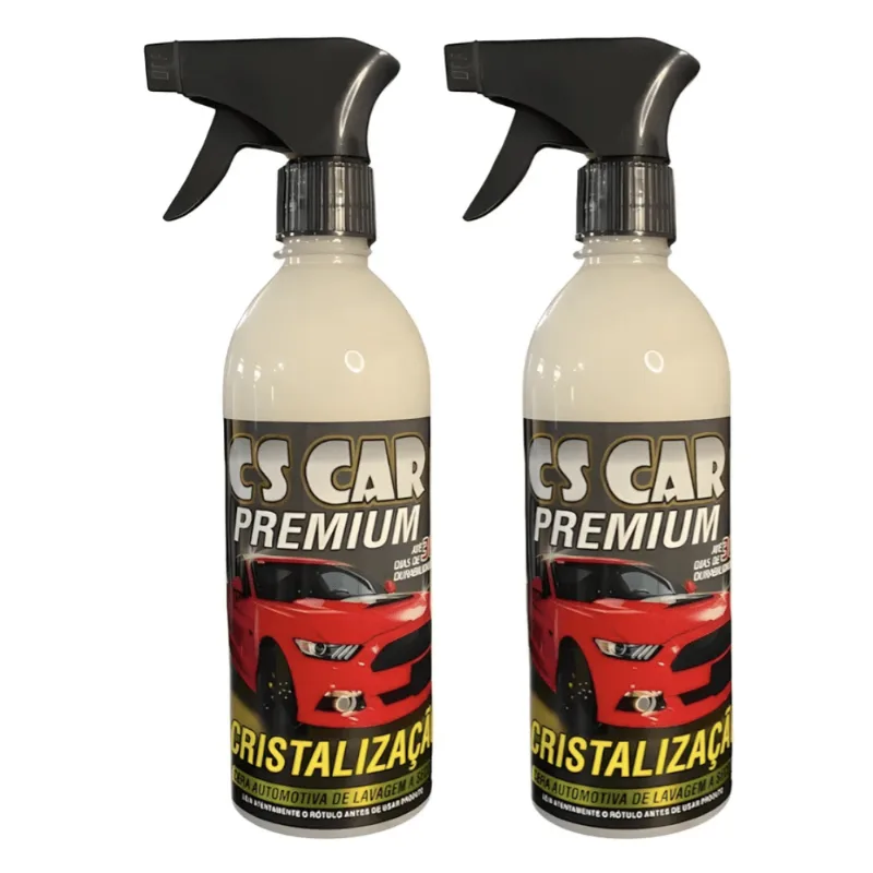 Combo 02 Ceras Microcristalização Cs Car - 2 Unidades!