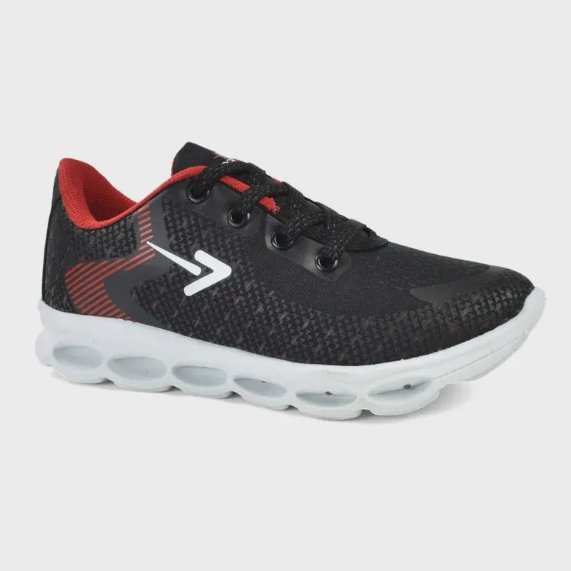 Tênis Box 200 Bkled 02 Casual Menino Preto Vermelho