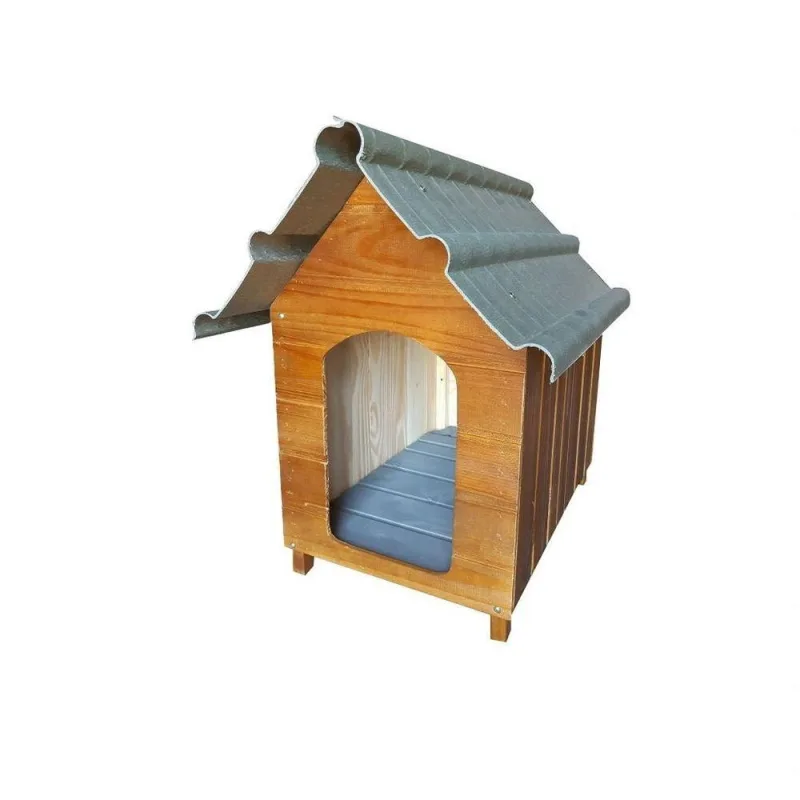 Casinha De Cachorro Telhado Ecológico Grande N 4 - OUTRAS - Casa E Construção