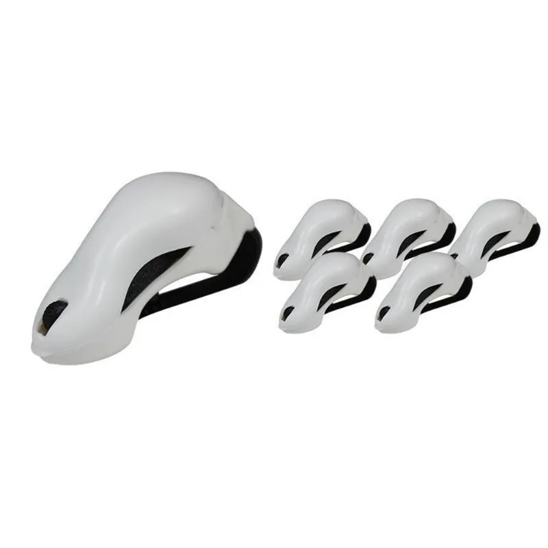 Kit 6 Porta Óculos Branco Plástico Premium
