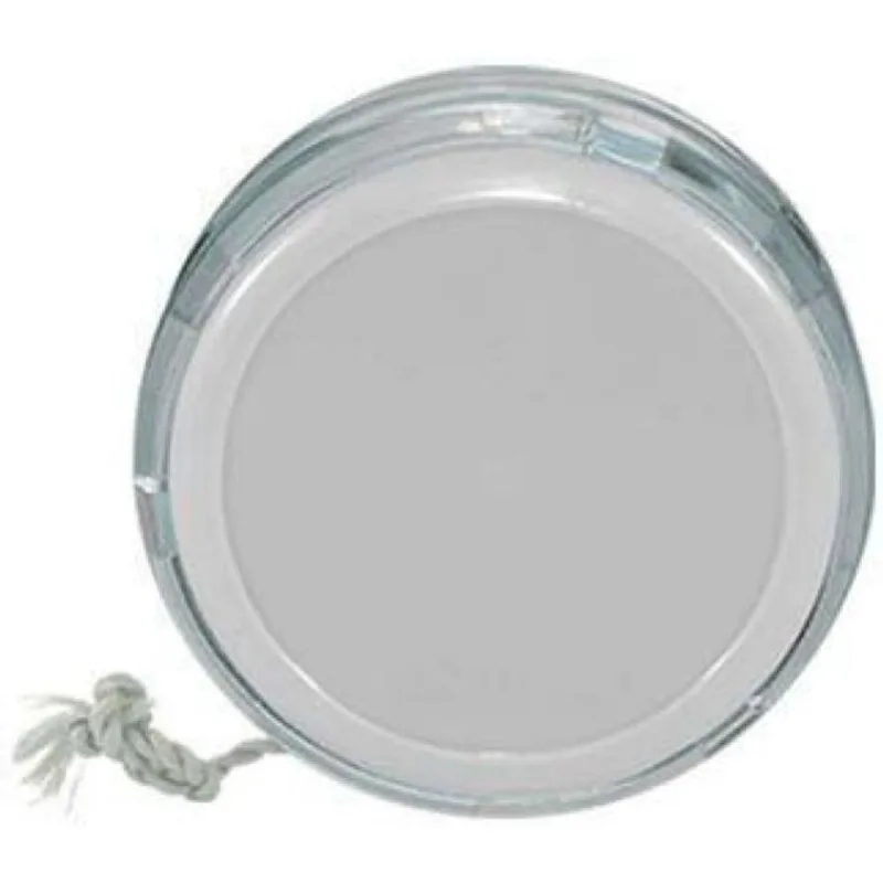 Kit 6 Ioiô Pro Spin Branco Base Cristal Plástico