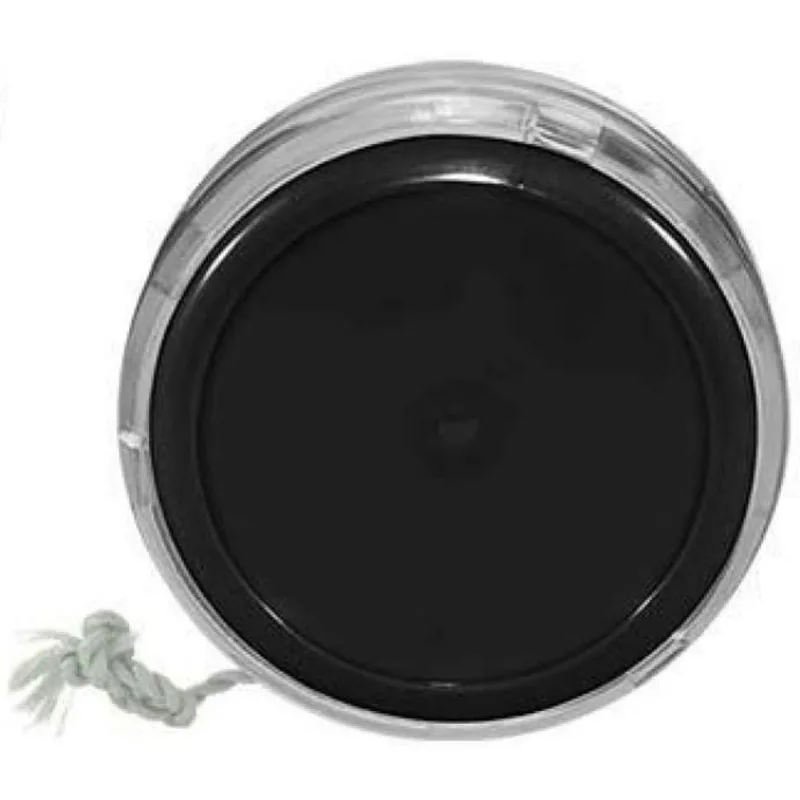 Kit 2 Ioiô Pro Spin Preto Base Cristal Plástico