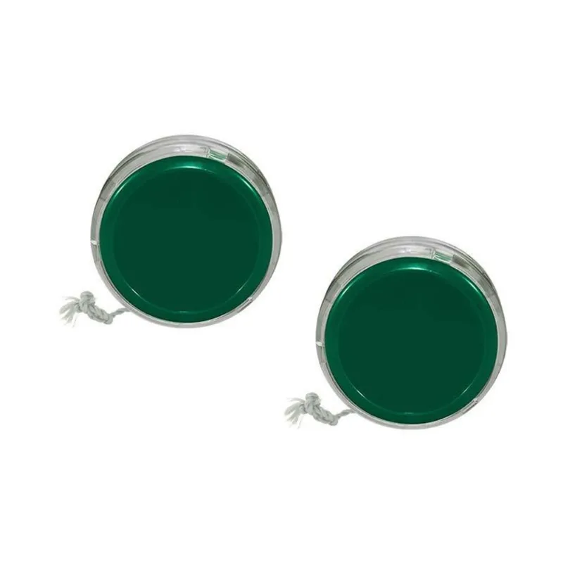 Kit 2 Ioiô Pro Spin Verde Base Cristal Plástico