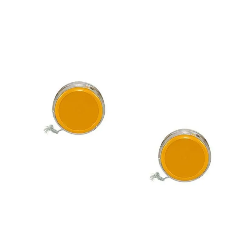 Kit 2 Ioiô Pro Spin Dourado Base Cristal Plástico