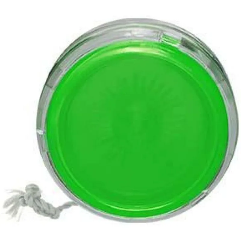 Kit 2 Ioiô Pro Spin Verde Neon Base Cristal Plástico
