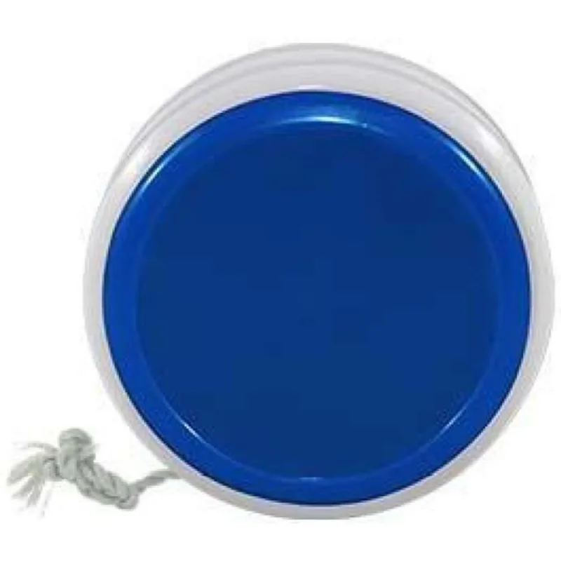 Kit 4 Ioiô Pro Spin Azul Base Branca Plástico
