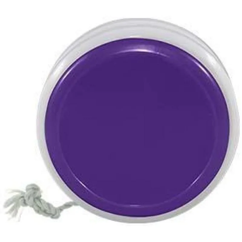 Kit 4 Ioiô Pro Spin Lilás Base Branca Plástico