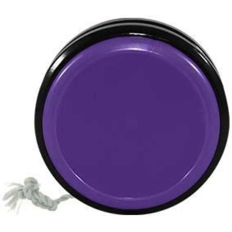 Kit 4 Ioiô Pro Spin Lilás Base Preta Plástico