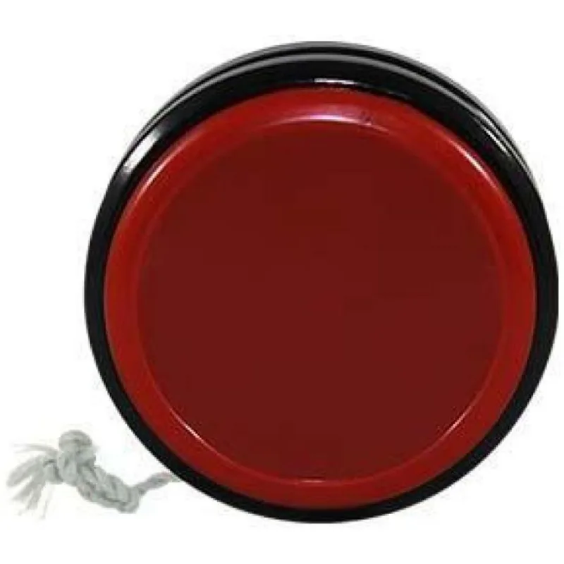 Kit 2 Ioiô Pro Spin Vermelho Base Preta Plástico
