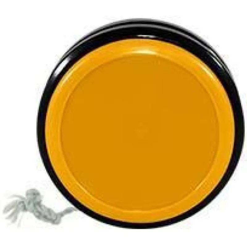 Kit 4 Ioiô Pro Spin Dourado Base Preta Plástico