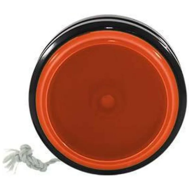 Kit 2 Ioiô Pro Spin Laranja Neon Base Preta Plástico