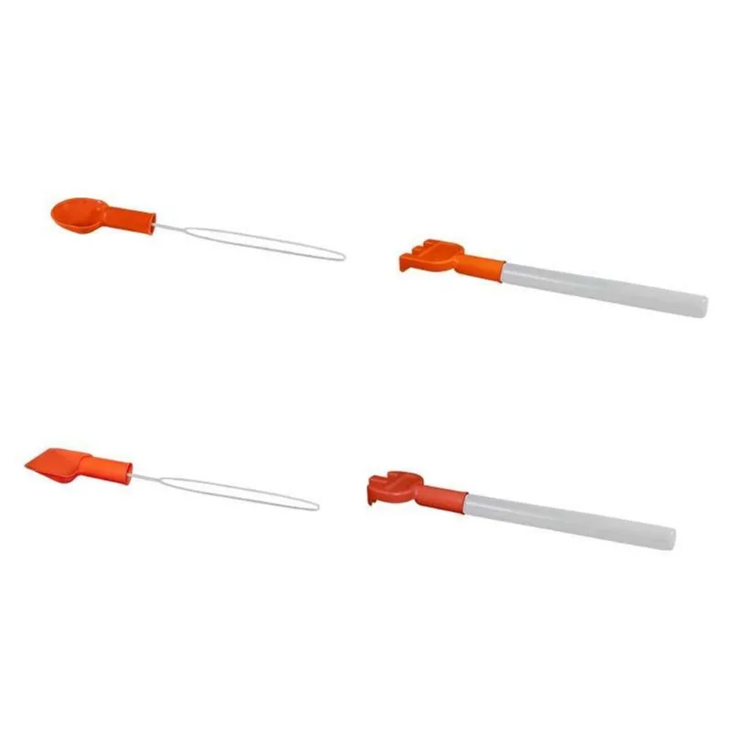 Kit 4 Bolhão De Sabão Praia Alaranjado Plástico