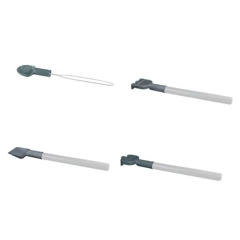 Kit 4 Bolhão De Sabão Praia Prata Plástico