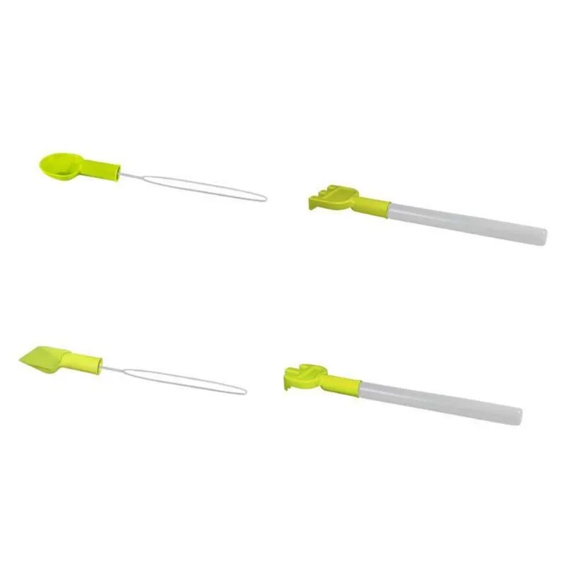 Kit 4 Bolhão De Sabão Praia Amarelo Neon Plástico