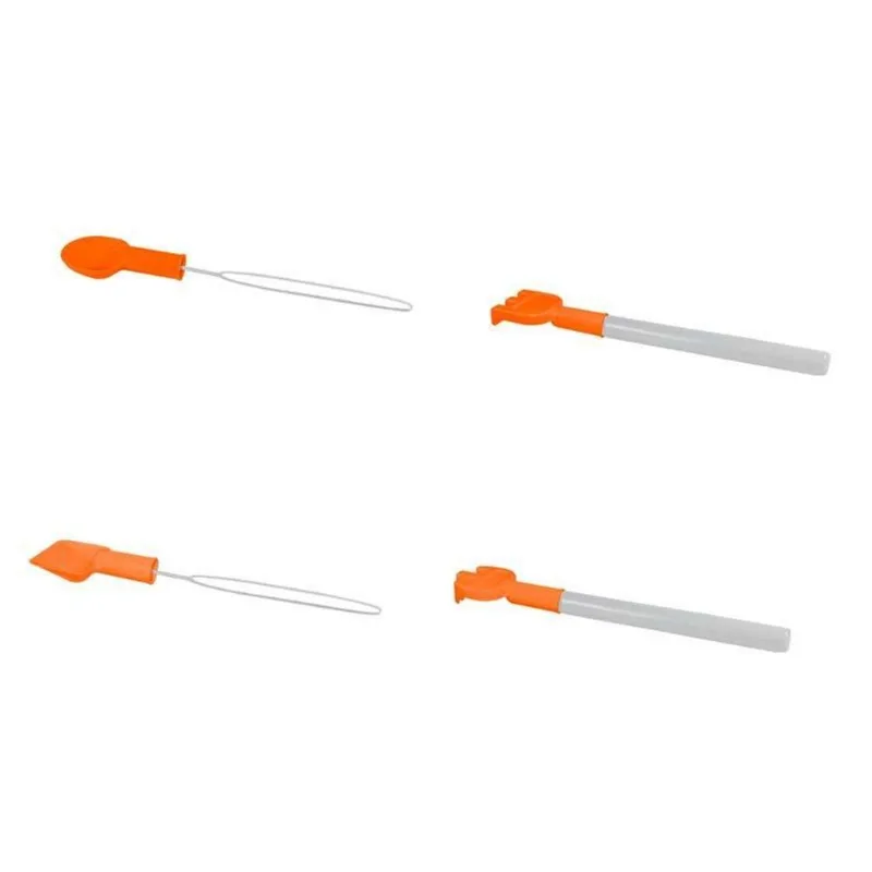 Kit 4 Bolhão De Sabão Praia Laranja Neon Plástico