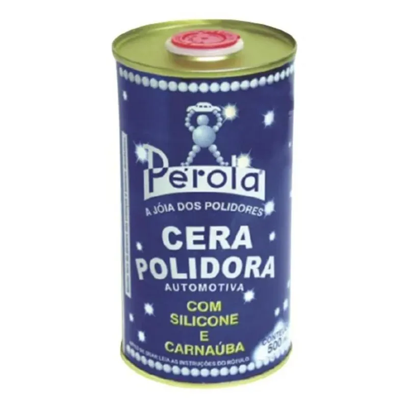 Pérola, Cera Liquida Polidora, Brilho E Proteção 500 Ml