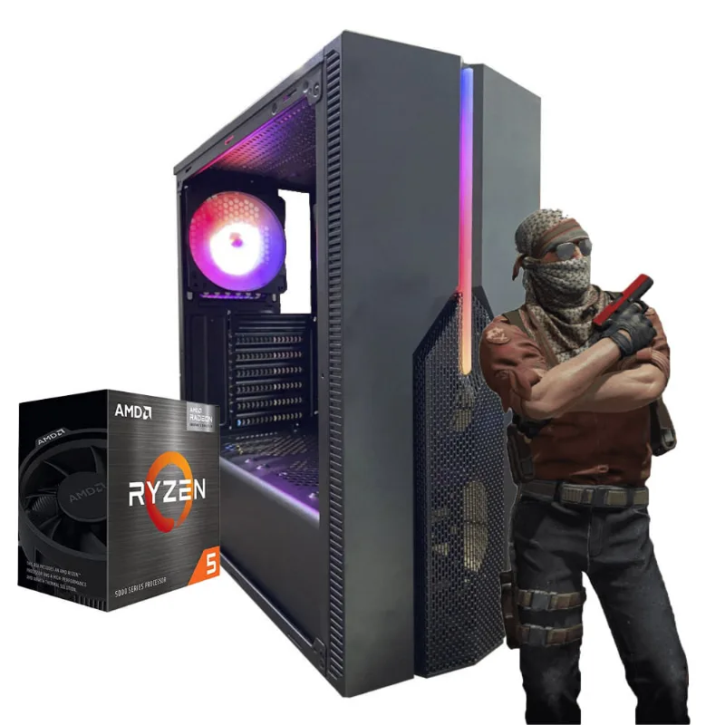 PC Gamer Inpower Ryzen 5 4650G 480GB SSD 8GB GPU Radeon Vega 7 RGB 3284