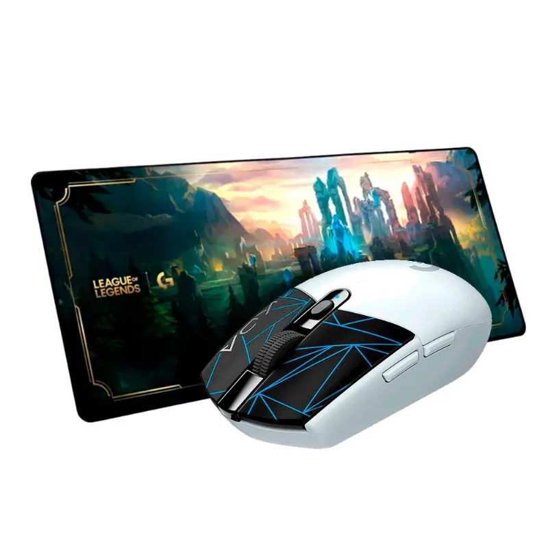 Mouse Logitech G305 e Mousepad G840 XL League of Legends 800000169
