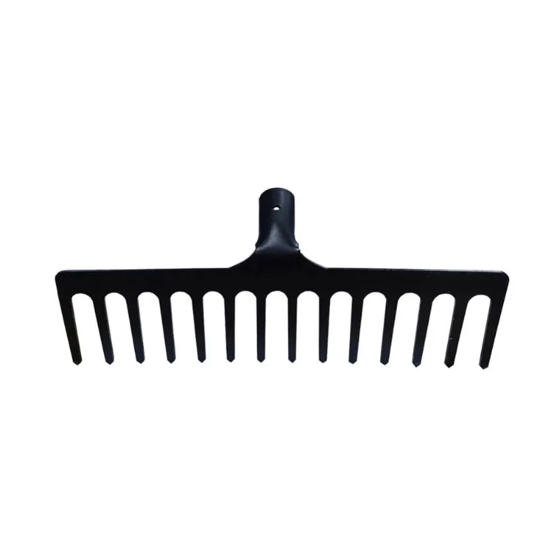 Kit 3 Ancinho De Aço 14 Dentes 35cm Sem Cabo - Volpato
