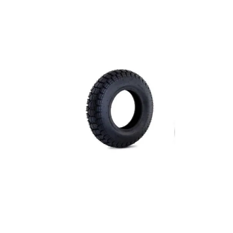 Kit Pneu Borracha 2 Lonas Câmara P/ Carrinho Mão 3,25x8"