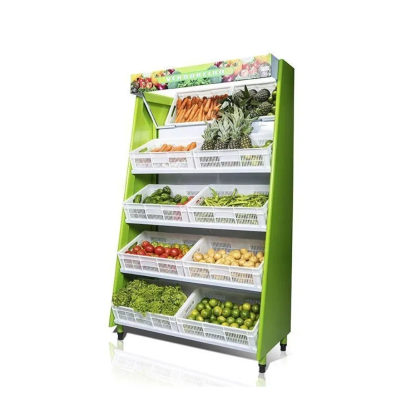 Vitrine Natural Hortifrutícola Polar 1,30M 08 Caixas VASCA-130-VD