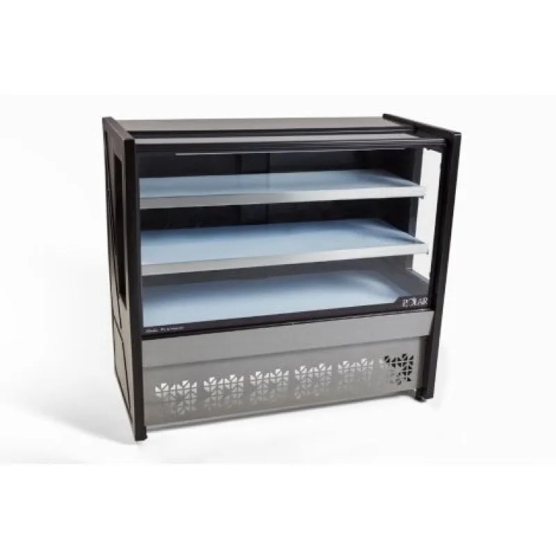 Vitrine Natural Polar 1,75M Preto Platinum pvn
