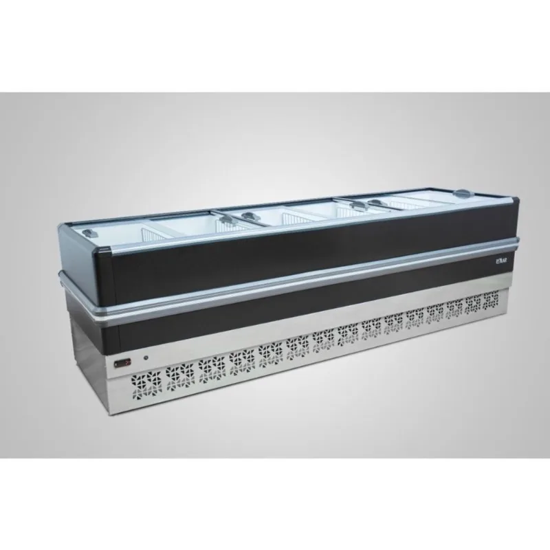 Ilha de Congelados Polar Dupla Ação Vidro Reto 3M light 220V