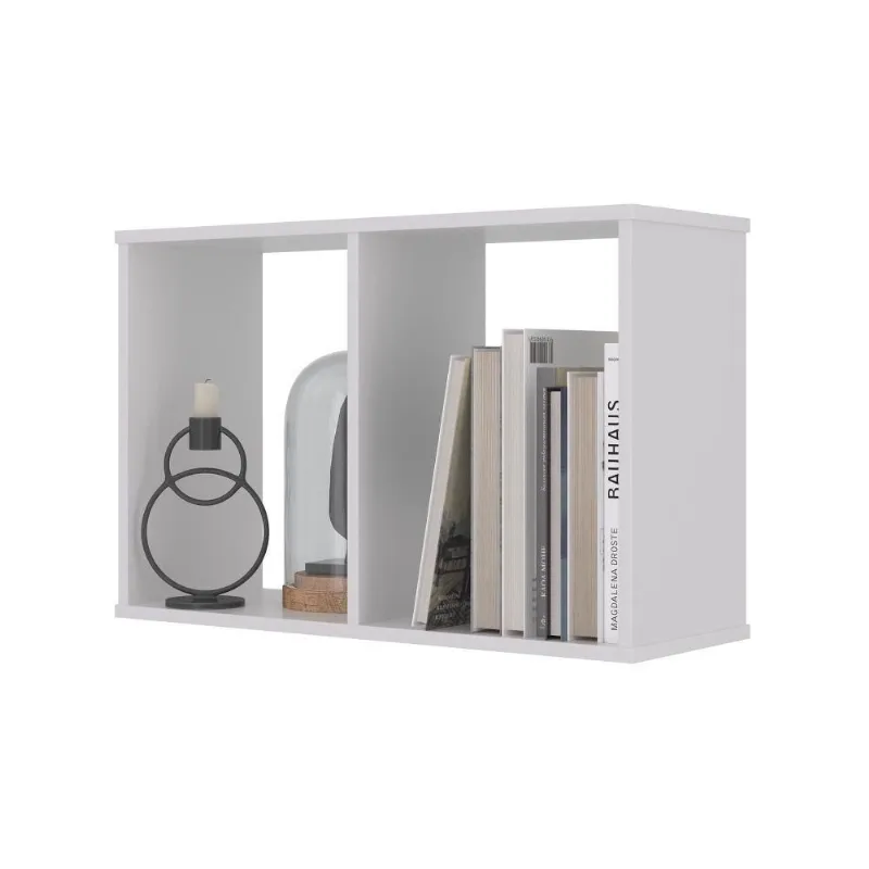 Conjunto Nichos 2 Compartimento Chicago Branco