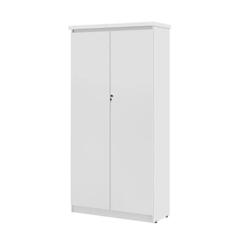 Armario Com 2 Portas 4 Prateleiras Emir Branco