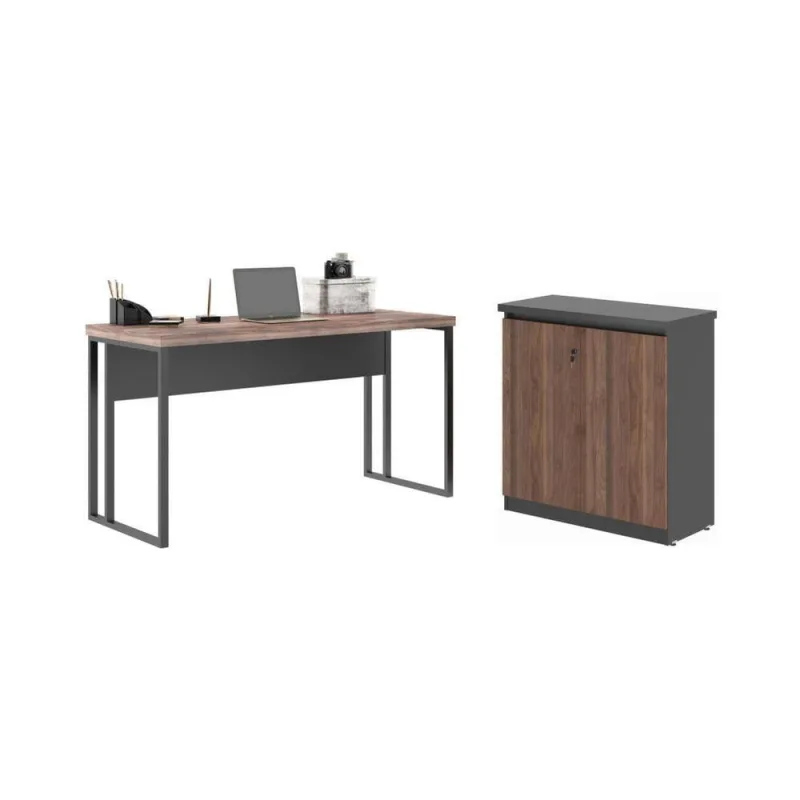Mesa 1200 E Armário Balcao Maria Noce Preto - OUTRAS