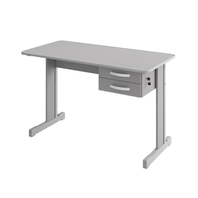 Mesa Escritório Atlanta Cinza - OUTRAS