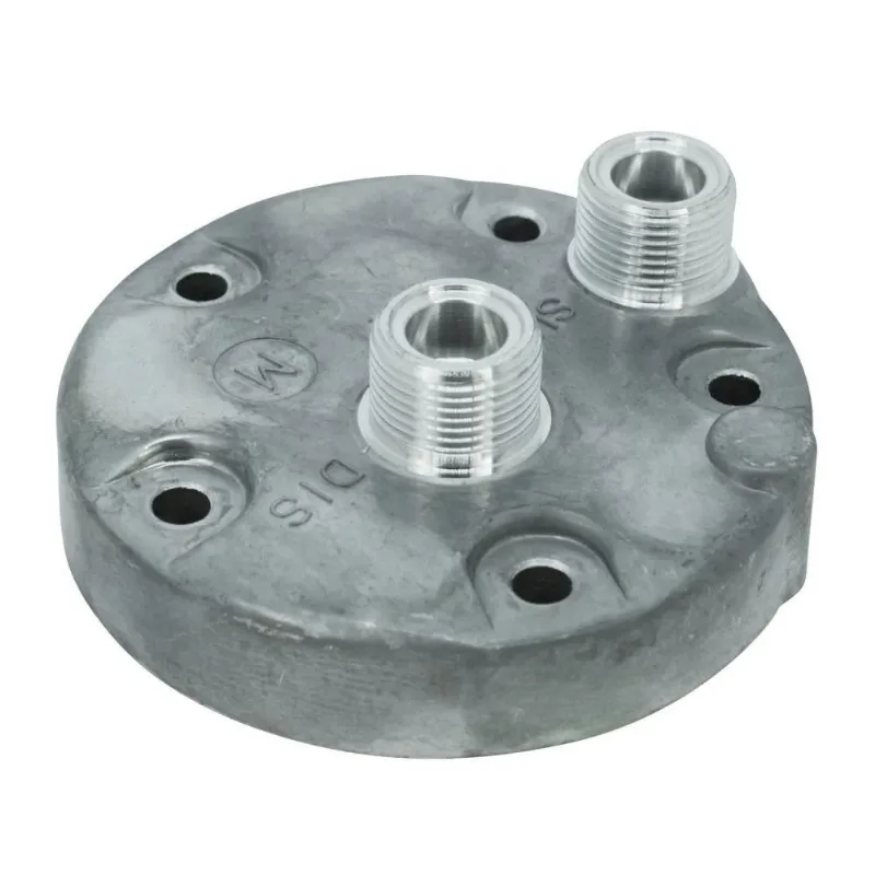 Tampa Traseira Para Compressor Mod. Sanden 5h14/5h16 (saida