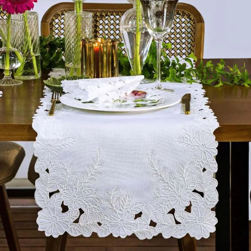 Caminho de Mesa Retangular Passione 40x140cm - Catran - Não Disponível