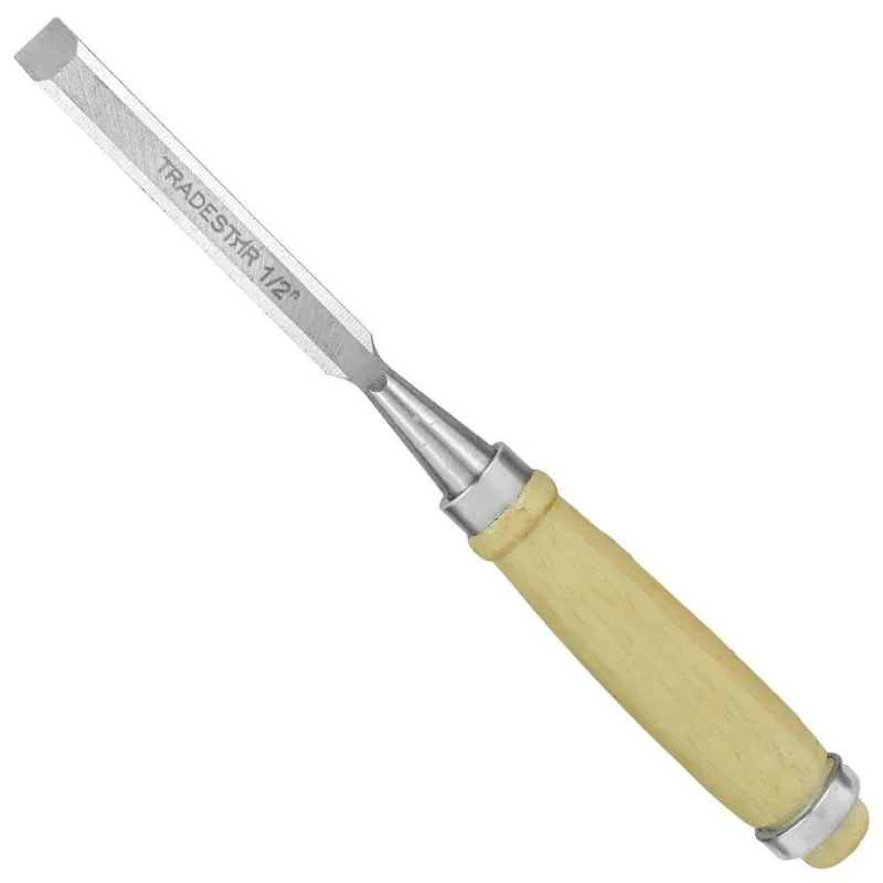 Formão 1-2'' Aço Cabo Madeira Tradestar