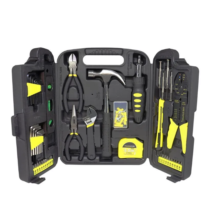 Kit Jogo De Ferramentas Manuais Completo C- Maleta Tradestar