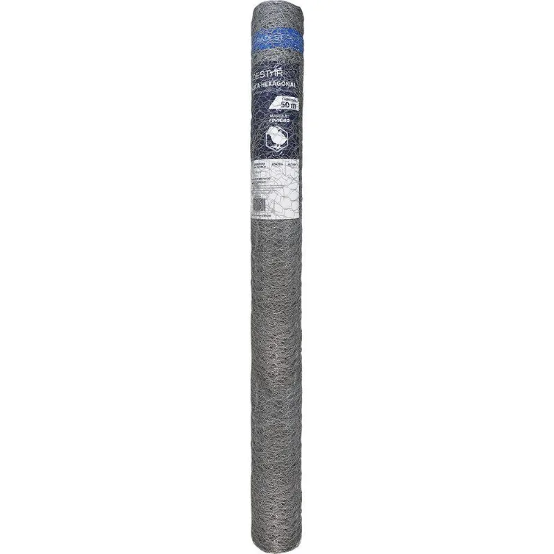 Tela Metálica Hexagonal Galinheiro Bwg-23 1,5mx50m Tradestar