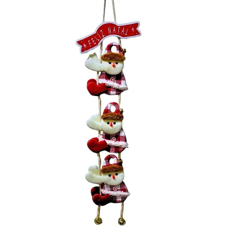 Enfeite Natalino Rio Master Bonecos De Neve 18x68cm WF1573 (MP)