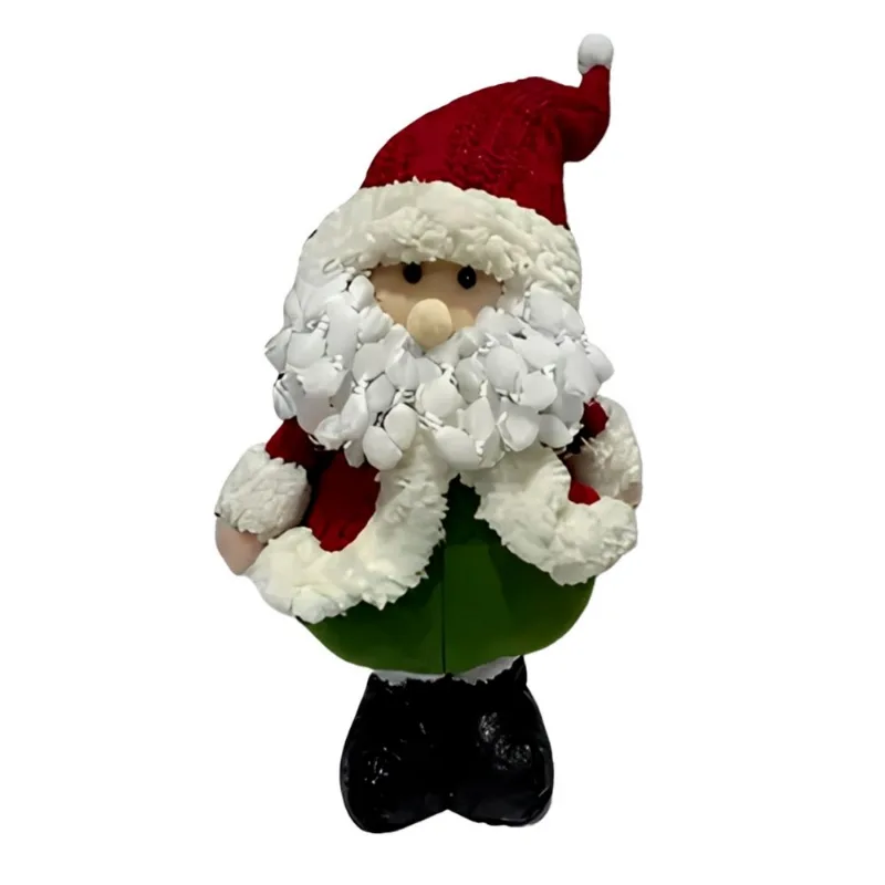 Papai Noel Rio Master Vermelho E Verde 60cm 150cm Retrátil XTS7486 (MP)