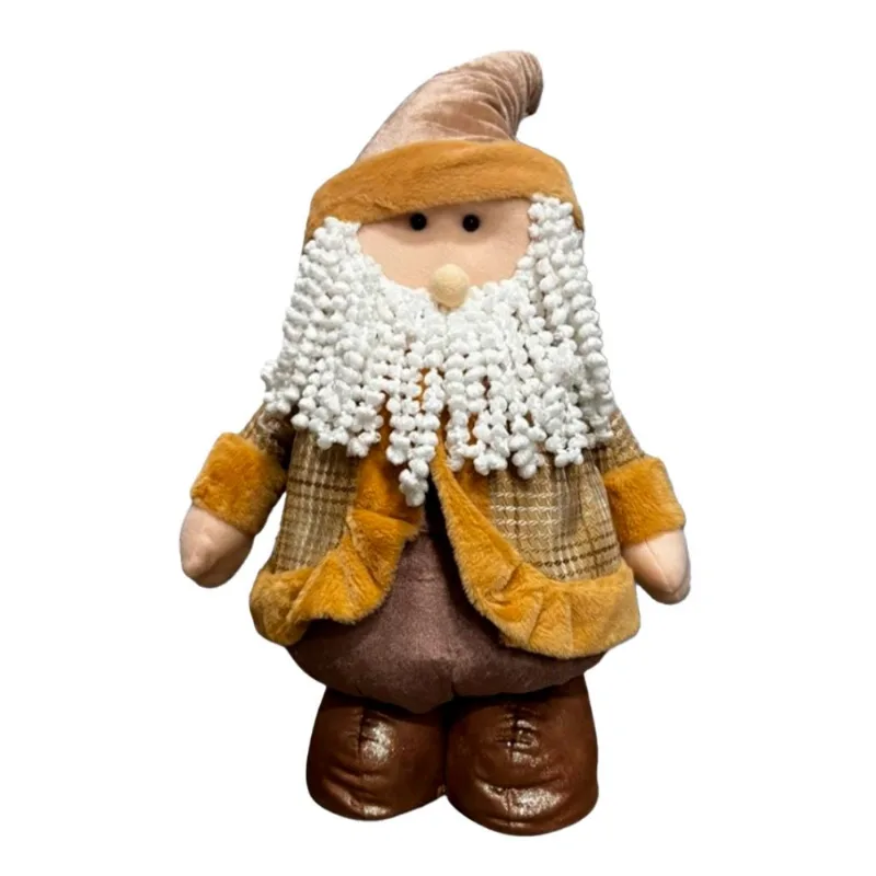 Papai Noel Rio Master Bege 60cm 150cm Retrátil XTS7518 (MP)