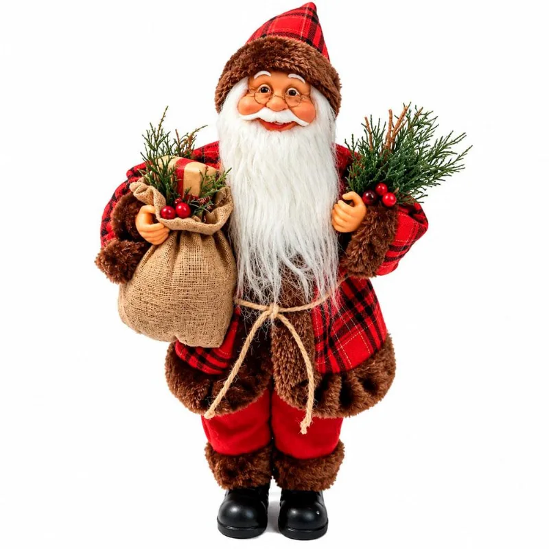 Boneco De Natal Rio Master Papai Noel, 45 Cm