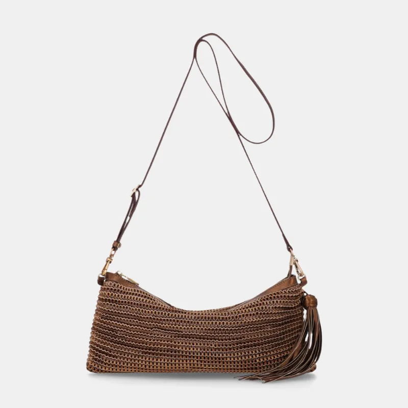 Bolsa Clutch Média Madras Bronze - 10006306 UN
