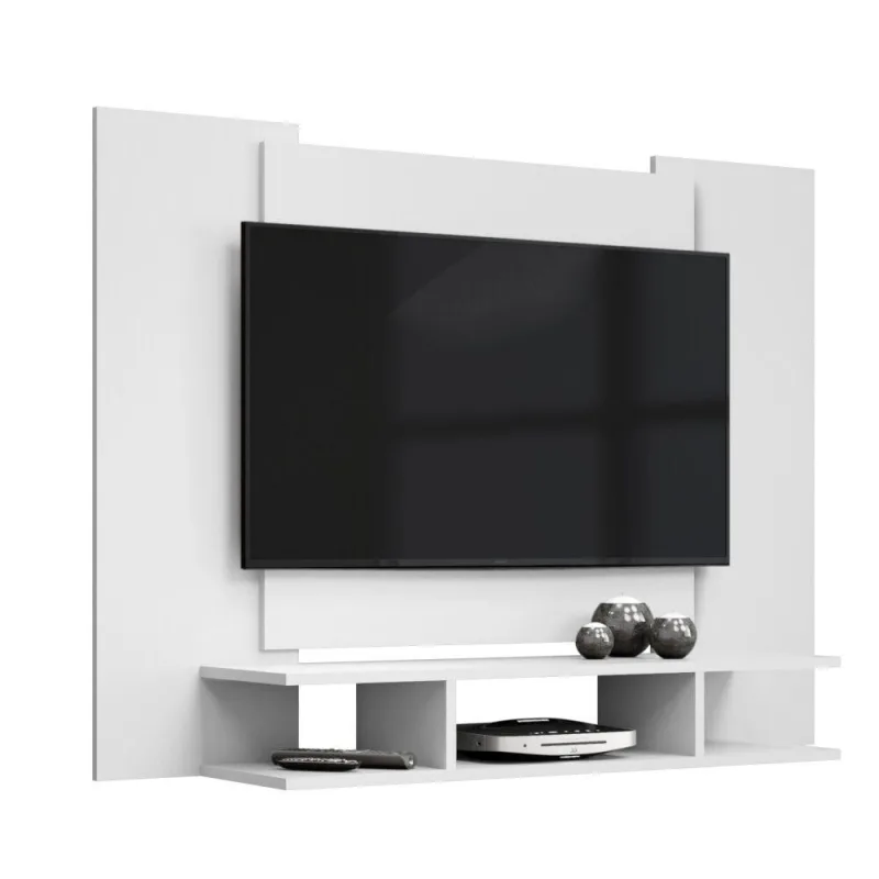 Painel Para Tv Orlando Branco - EJ Móveis