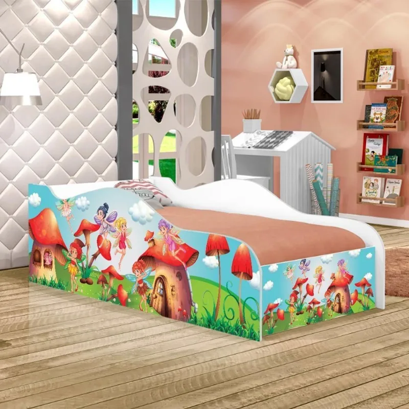 Cama Like Cidade Das Fadas Solteiro