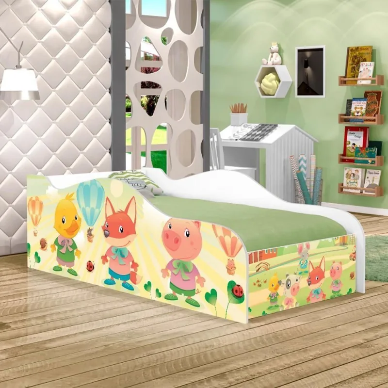 Cama Infantil Like Fazenda Voadora - Cambel Moveis