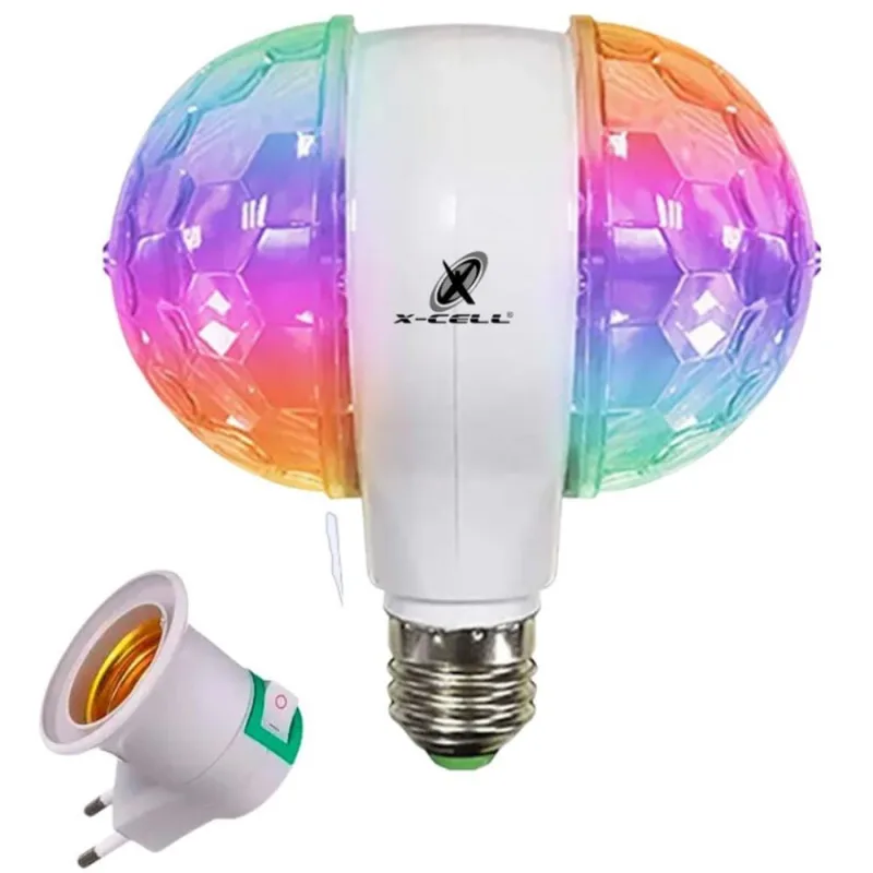 Lampada LED 6W Controle Remoto e Som