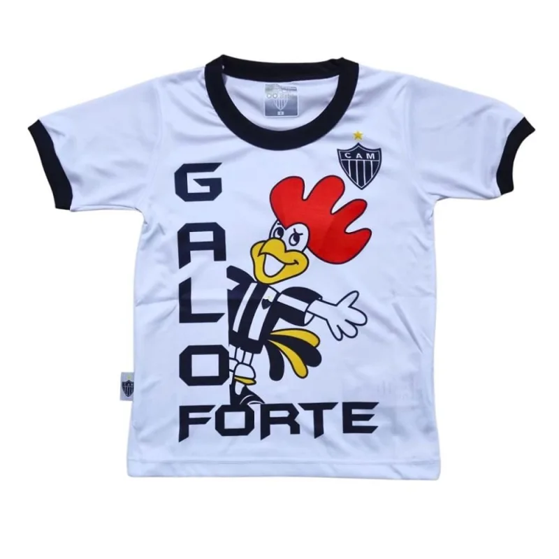 Camiseta Atlético MG Infantil Mascote Oficial - Revedor