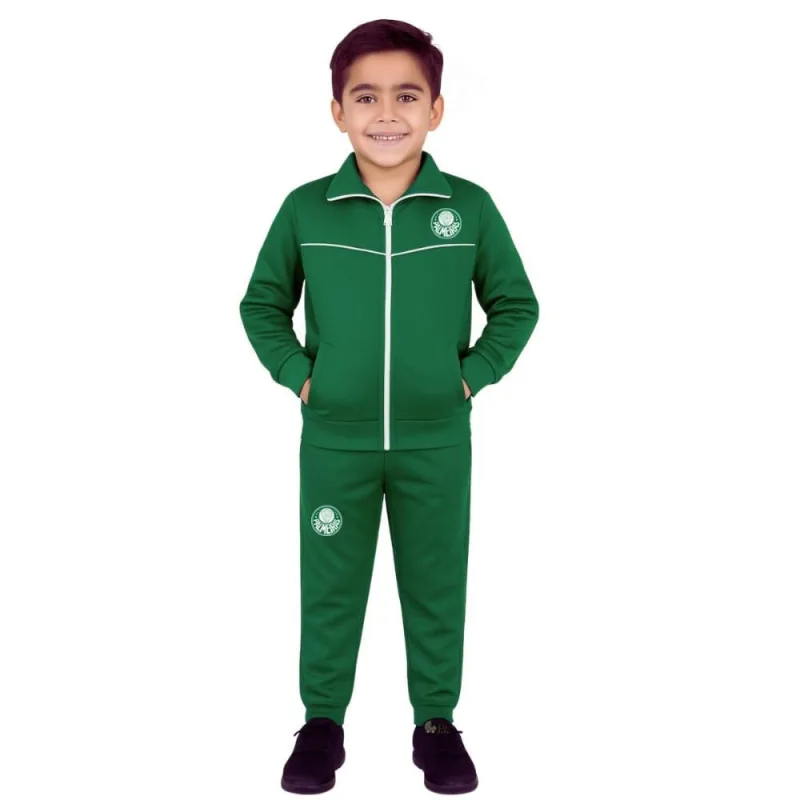 Conjunto Agasalho Palmeiras Infantil Jaqueta e Calça - Revedor
